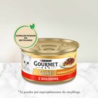 Gourmet Gold Karma dla kotów kawałki w smakowitym sosie z wołowiną 85 g (2)