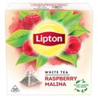 Lipton Herbata biała malina 30 g (20 torebek) (2)