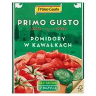 Primo Gusto Pomidory w kawałkach bez skórki z bazylią 390 g (1)