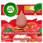 Air Wick Essential Oils Świeczka o zapachu czerwone jabłko z cynamonem 105 g (3)