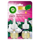 Air Wick Essential Oils Wkład do elektrycznego odświeżacza księżycowa lilia otulona satyną 19 ml (2)