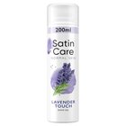 Gillette Satin Care Żel do golenia dla kobiet, Lavender Touch, 200ml (1)