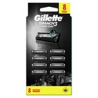 Gillette Mach3 Charcoal Ostrza wymienne do maszynki dla mężczyzn, 8 ostrzy wymiennych (1)