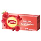 Lipton Herbatka owocowa malina i żurawina 32 g (20 torebek) (3)