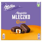 Milka Alpejskie Mleczko Pianka o smaku waniliowym z nadzieniem karmelowym 350 g (1)