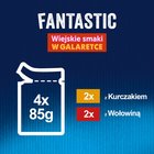 Felix Fantastic Karma dla kotów wiejskie smaki w galaretce 340 g (4 x 85 g) (5)