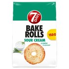 7 Days Bake Rolls Chrupki chlebowe o smaku śmietanowo cebulowym 150 g (2)