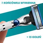 Gillette Mach3 Turbo Ostrza wymienne do maszynki do golenia dla mężczyzn, 8 ostrza wymienne (7)