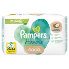 Pampers Harmonie Coco Chusteczki Nawilżane Dla Dzieci, 3 Opakowania = 132 Chusteczek (1)