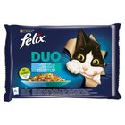 Felix Duo Karma dla kotów rybne smaki w galaretce 340 g (4 x 85 g) (1)