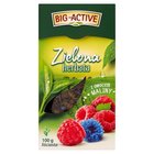 Big-Active Zielona herbata liściasta z owocem maliny 100 g (1)