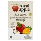 Royal apple Sok 100 % jabłkowo-cytrynowy tłoczony 3 l (1)