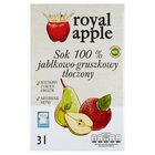 Royal apple Sok 100 % jabłkowo-gruszkowy tłoczony 3 l (1)