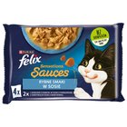 Felix Sensations Sauces Karma dla kotów rybne smaki w sosie 340 g (4 x 85 g) (2)