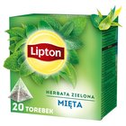 Lipton Herbata zielona mięta 32 g (20 torebek) (3)