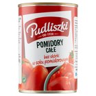 Pudliszki Pomidory całe bez skórki w soku pomidorowym 400 g (1)