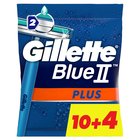 Gillette Blue II Plus Maszynki jednorazowe dla mężczyzn 14 sztuk (2)