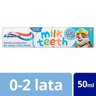 Aquafresh Milk Teeth Pasta do zębów z fluorkiem 0-2 lata 50 ml (5)