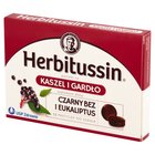 Herbitussin Czarny bez i eukaliptus Pastylki na kaszel i gardło Suplement diety 12 pastylek (2)