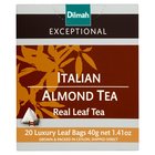 Dilmah Exceptional Czarna cejlońska herbata z dodatkiem aromatu włoskich migdałów 40 g (20 torebek) (1)