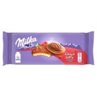 Milka Choco Jaffa Biszkopty z galaretką o smaku malinowym oblewane czekoladą mleczną 147 g (1)