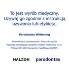 Parodontax Whitening Wyrób medyczny pasta do zębów z fluorkiem 75 ml (8)