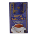 Unitea royal earl grey czarna herbata cejlońska z dodatkiem olejku z bergamotki 100g (1)