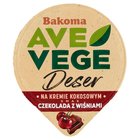 Bakoma Ave Vege Deser na kremie kokosowym smak czekolada z wiśniami 150 g (1)