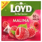 Loyd Herbatka owocowa aromatyzowana o smaku malinowym 54 g (20 x 2,7 g) (1)