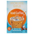 Mokate Gold Premium Iced Coffee Napój kawowy w proszku o smaku karmelowym 120 g (8 x 15 g) (1)