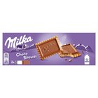 Milka Choco Biscuit Herbatniki z czekoladą mleczną z mleka alpejskiego 150 g (1)