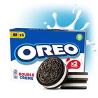 Oreo Double Ciastka kakaowe z nadzieniem o smaku waniliowym 170 g (12 sztuk) (6)