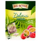 Big-Active Zielona herbata z maliną i marakują 34 g (20 x 1,7 g) (1)