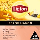 Lipton Czarna herbata z brzoskwinią z Grecji 34 g (20 torebek) (1)