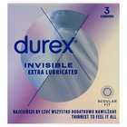 Durex Invisible Extra Lubricated Prezerwatywy 3 sztuki (1)