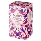 Pukka Organiczna herbatka naturalnie aromatyzowana jeżówką purpurową bzem czarnym 40 g (20 torebek) (2)