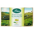 Bifix Zestaw herbat zielonych ekspresowych kompozycja 6 smaków 120 g (60 x 2 g) (1)