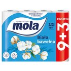 Mola White Papier toaletowy bawełniana biel 12 rolek (1)