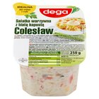 dega Sałatka warzywna z białą kapustą Colesław 250 g (2)