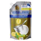 WASH&FREE Płyn do mycia naczyń SOCZYSTA CYTRYNA I MIĘTA, 500 g zapas (1)