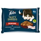 Felix Tasty Shreds Karma dla dorosłych kotów wiejskie smaki w sosie 320 g (4 x 80 g) (2)