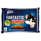 Felix Fantastic Karma dla kotów wiejskie smaki w galaretce 340 g (4 x 85 g) (2)