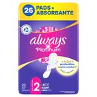 Always Platinum Podpaski ze skrzydełkami Super, 26 sztuk (1)