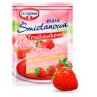 Dr. Oetker Masa śmietanowa truskawkowa 89 g (2)