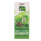 Unitea zielona aromatyzowana cejlońska z dodatkiem kawałków owocu i aromatem soursop 100g (2)