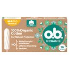 O.B. Organic Normal Tampony 16 sztuk (1)