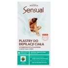 Joanna Sensual plastry do depilacji ciała Aloes 12szt + oliwka łagodząca podrażnienia 10ml (2)