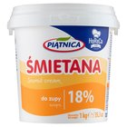 Piątnica Horeca Śmietana do zupy 18% 1 kg (1)