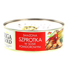 RIGA GOLD SMAŻONA SZPROTKA Z W SOSIE POMIDOROWYM 240G (2)