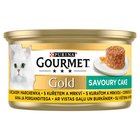 Gourmet Gold Karma dla kotów savoury cake z kurczakiem i marchewką 85 g (1)